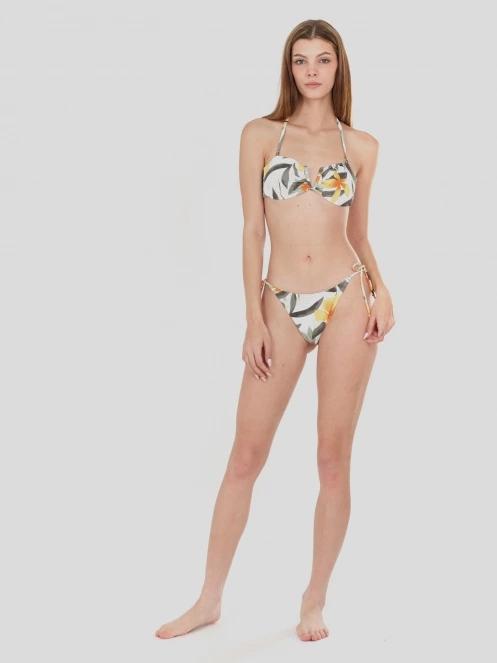 sutien bikini pt. femei Fundango Lola Bralette Top alb 4