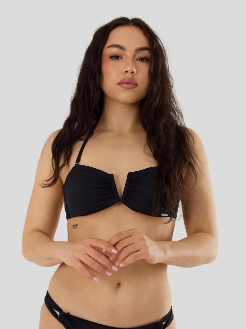 sutien bikini pt. femei Fundango Lola Bralette Top negru 2