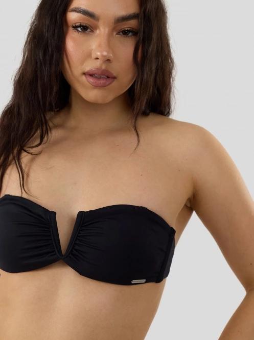 sutien bikini pt. femei Fundango Lola Bralette Top negru 10