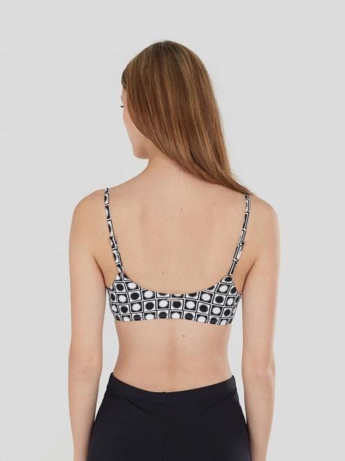 sutien bikini pt. femei Fundango Moana II Classic Top negru 6