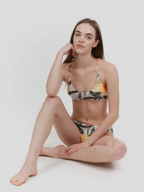 sutien bikini pt. femei Fundango Moana Bralette Top alb 5