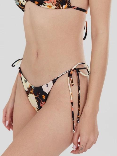 chiloti bikini pt. femei Fundango Innisfil II Tie-side Bottom negru 2
