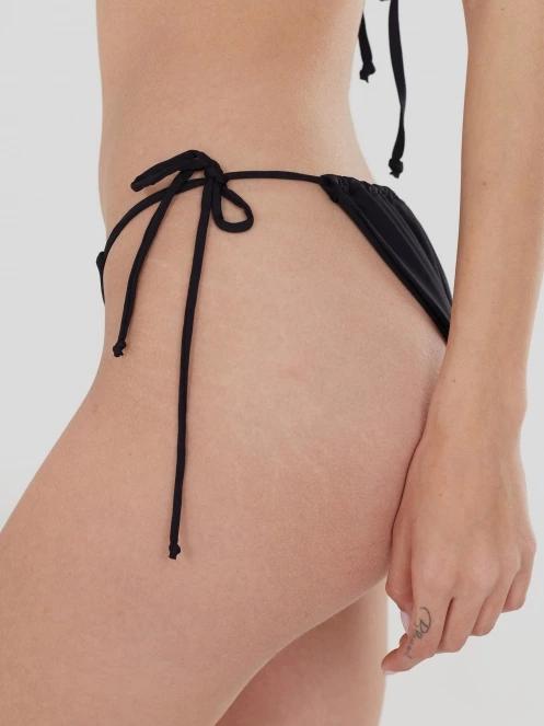 chiloti bikini pt. femei Fundango Innisfil II Tie-Side Bottom negru 6