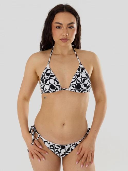 sutien bikini pt. femei Fundango Innisfil III Triangle Top negru 2