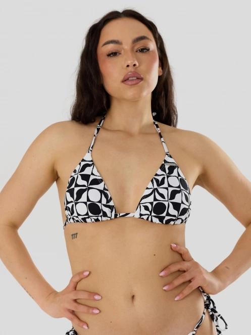 sutien bikini pt. femei Fundango Innisfil III Triangle Top negru 6