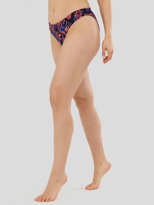 chiloti bikini pt. femei Fundango Hogg High Waisted Bottom negru 4