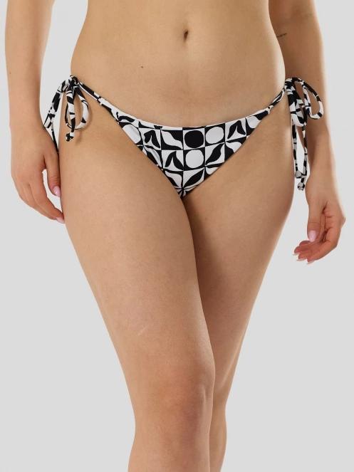 chiloti bikini pt. femei Fundango Innisfil III Tie-side Bottom negru 2