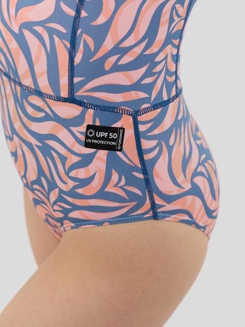 costum de baie pt. femei Fundango Dolphin Long Sleeve Suit albastru inchis 7