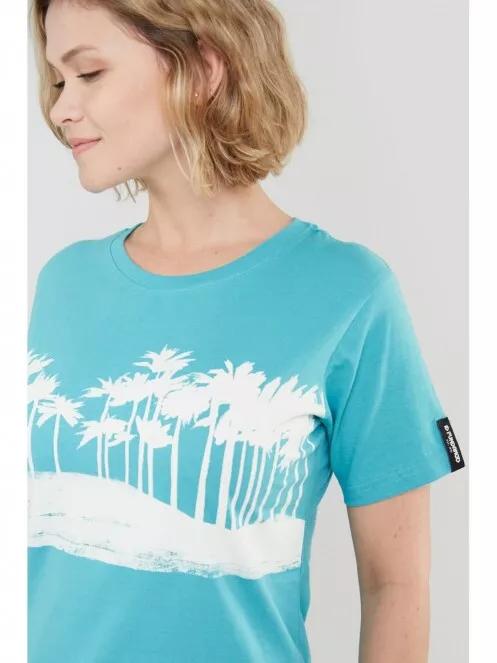 tricou cu maneci scurte pt. femei Fundango Bolton T-shirt verde 4