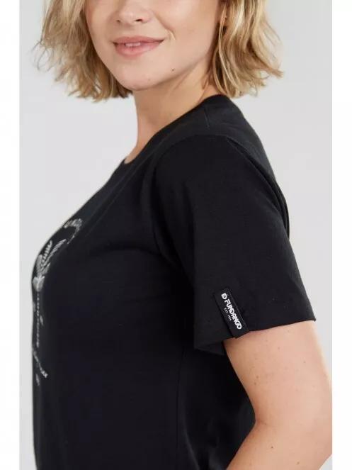 tricou cu maneci scurte pt. femei Fundango Bolton T-shirt albastru inchis 4