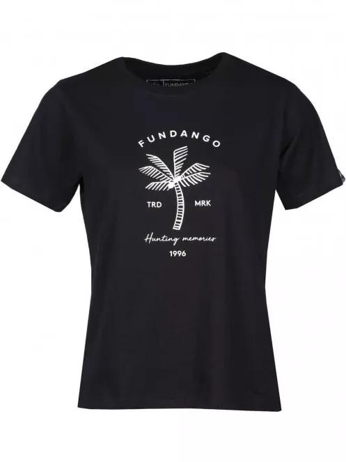 tricou cu maneci scurte pt. femei Fundango Bolton T-shirt albastru inchis 6