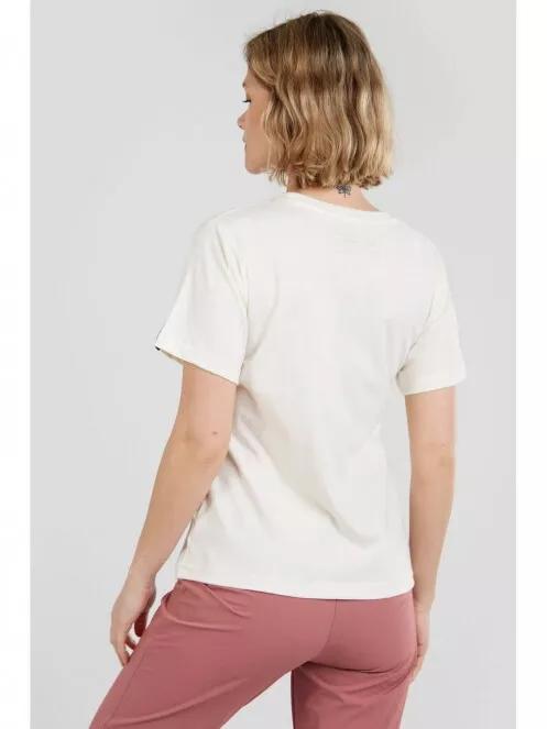 tricou cu maneci scurte pt. femei Fundango Bolton T-shirt nisip 3