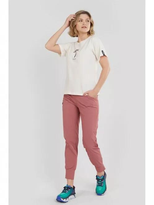tricou cu maneci scurte pt. femei Fundango Bolton T-shirt nisip 5