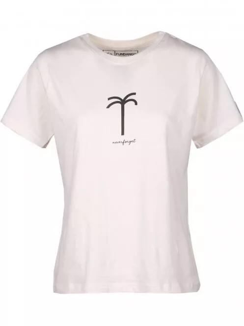 tricou cu maneci scurte pt. femei Fundango Bolton T-shirt nisip 6