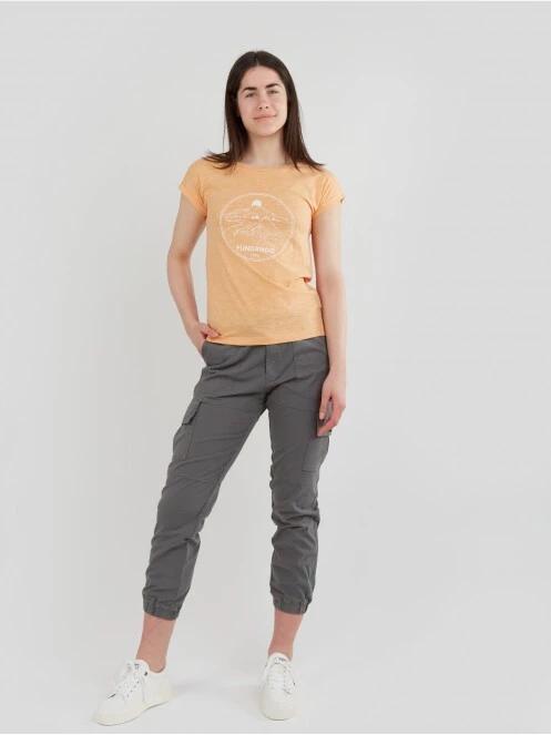 tricou cu maneci scurte pt. femei Fundango Amira T-shirt galben 5