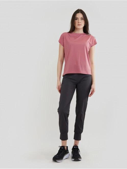 tricou pentru sport, cu maneci scurte pt. femei Fundango Rush T-shirt magenta 4