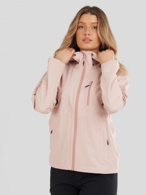 haine de ploaie pt. femei Fundango Piora Waterproof Jacket roz 2