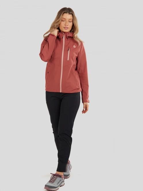 haine de ploaie pt. femei Fundango Piora Waterproof Jacket rosu 4