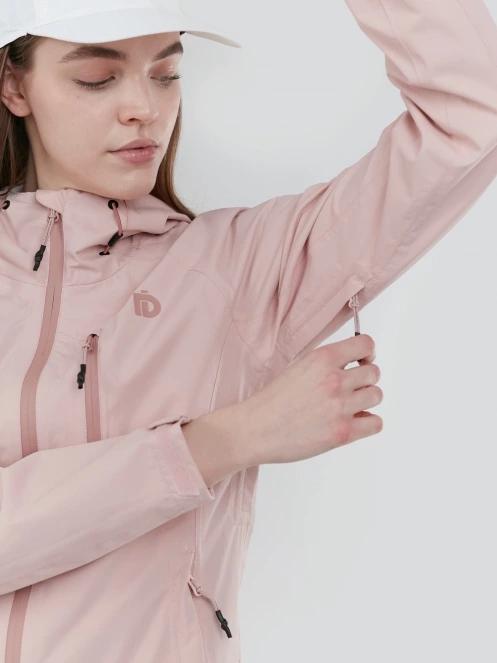 haine de ploaie pt. femei Fundango Piora Waterproof Jacket roz 7