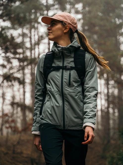 haine de ploaie pt. femei Fundango Piora Waterproof Jacket verde 12