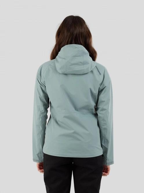 haine de ploaie pt. femei Fundango Piora Waterproof Jacket verde 3