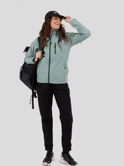 haine de ploaie pt. femei Fundango Piora Waterproof Jacket verde 5