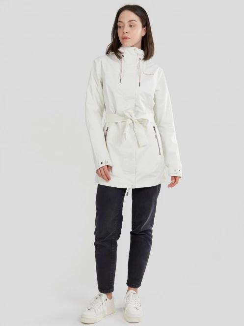 haine de ploaie pt. femei Fundango Regina Waterproof Trench Jacket nisip 4