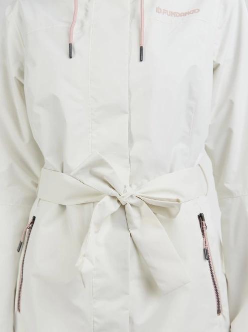 haine de ploaie pt. femei Fundango Regina Waterproof Trench Jacket nisip 7