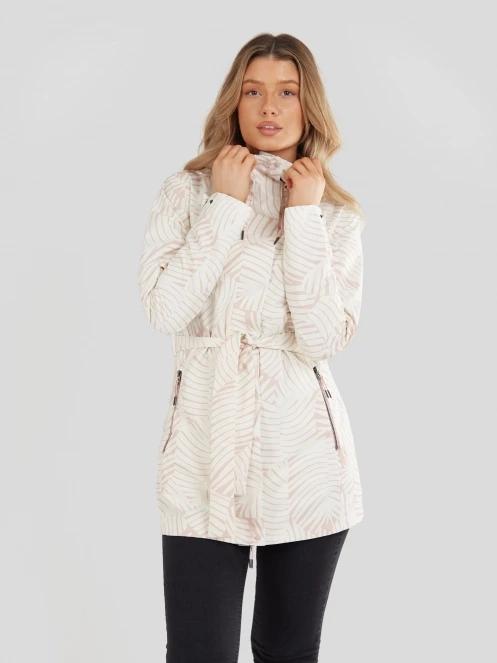 haine de ploaie pt. femei Fundango Regina Waterproof Trench Jacket roz 2
