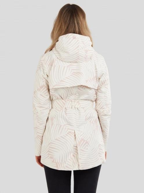 haine de ploaie pt. femei Fundango Regina Waterproof Trench Jacket roz 3