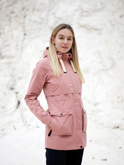 haine de ploaie pt. femei Fundango Zhuri Waterproof Jacket roz 9
