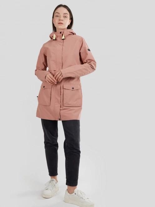 haine de ploaie pt. femei Fundango Zhuri Waterproof Jacket roz 4