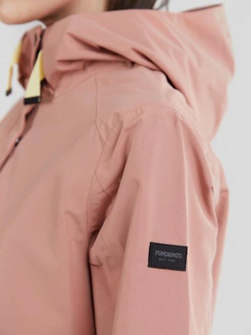 haine de ploaie pt. femei Fundango Zhuri Waterproof Jacket roz 6