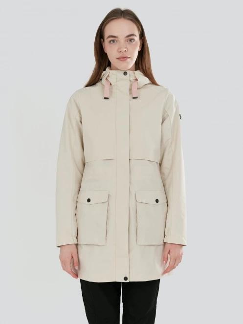 haine de ploaie pt. femei Fundango Zhuri Waterproof Jacket nisip 2