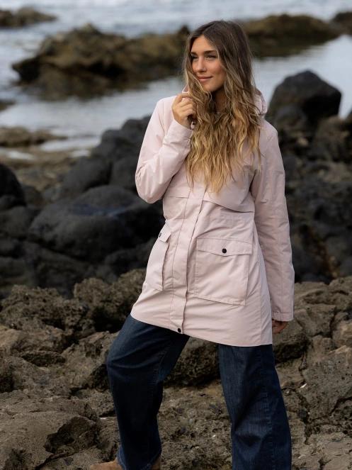 haine de ploaie pt. femei Fundango Zhuri Waterproof Jacket roz 12