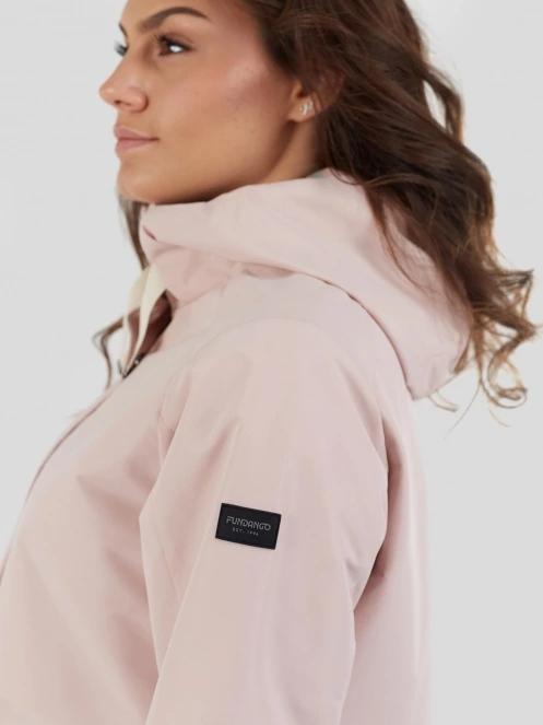 haine de ploaie pt. femei Fundango Zhuri Waterproof Jacket roz 6