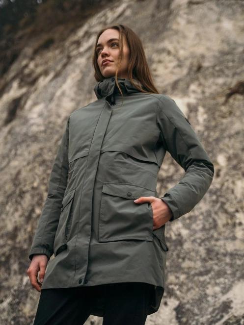 haine de ploaie pt. femei Fundango Zhuri Waterproof Jacket verde 11