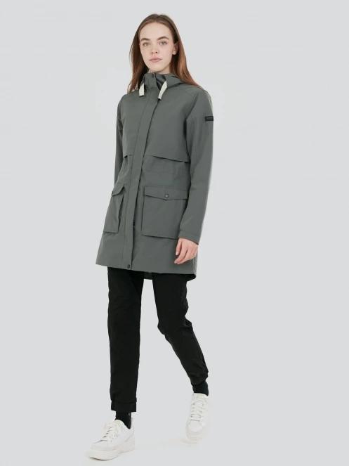 haine de ploaie pt. femei Fundango Zhuri Waterproof Jacket verde 4