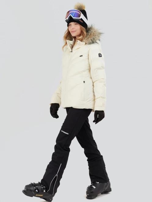 geaca de schi pt. femei Fundango Elyra Fur Padded Jacket alb 2