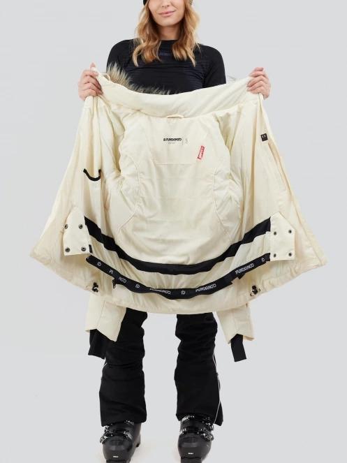 geaca de schi pt. femei Fundango Elyra Fur Padded Jacket alb 6