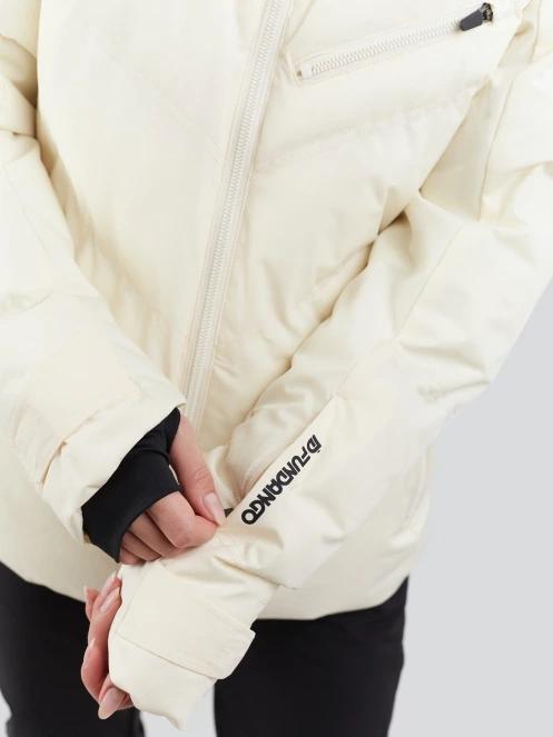 geaca de schi pt. femei Fundango Elyra Fur Padded Jacket alb 8