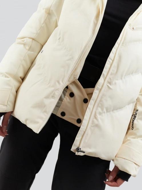 geaca de schi pt. femei Fundango Elyra Fur Padded Jacket alb 11