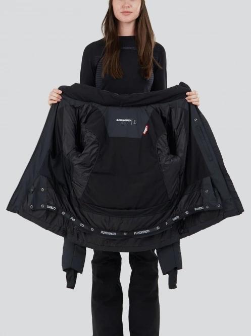 geaca de schi matlasata pt. femei Fundango Elyra Fur Padded Jacket negru 5