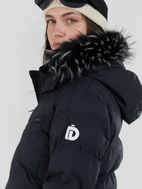 geaca de schi matlasata pt. femei Fundango Elyra Fur Padded Jacket negru 9
