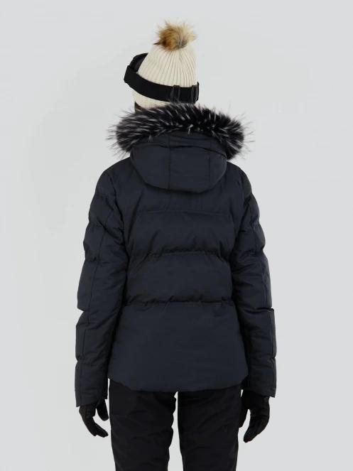 geaca de schi pt. femei Fundango Elyra Fur Padded Jacket negru 3
