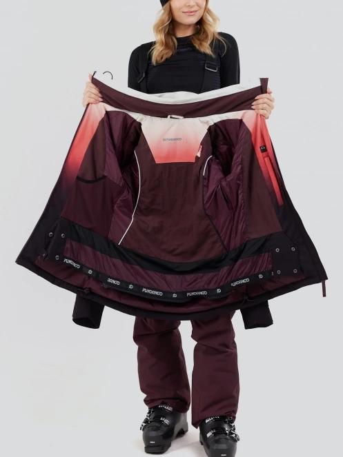 geaca de schi pt. femei Fundango Pumila Padded Jacket roz 5