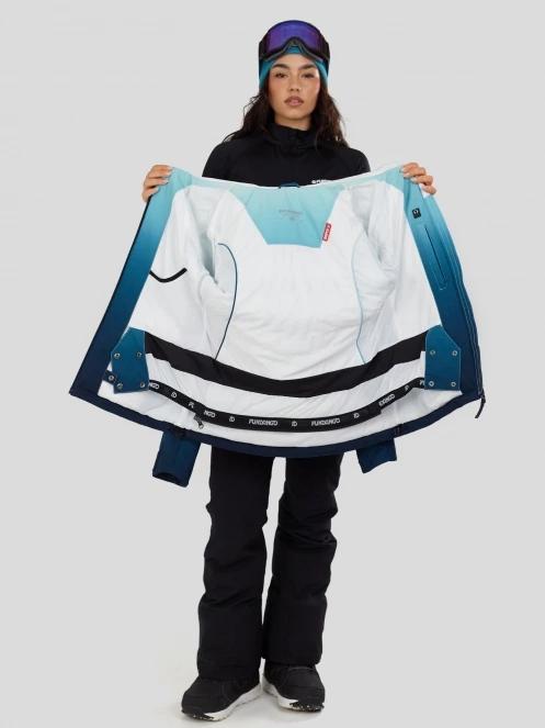 geaca de schi matlasata pt. femei Fundango Pumila Padded Jacket albastru 5