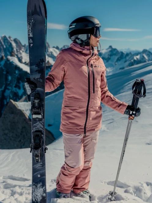 geaca de schi pt. femei Fundango Poplar ECO Jacket roz 11