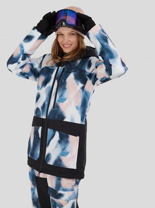 geaca de schi pt. femei Fundango Poplar ECO Jacket albastru inchis 2