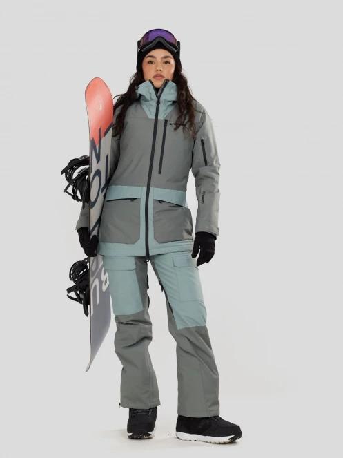 geaca de schi pt. femei Fundango Poplar ECO Jacket verde 4